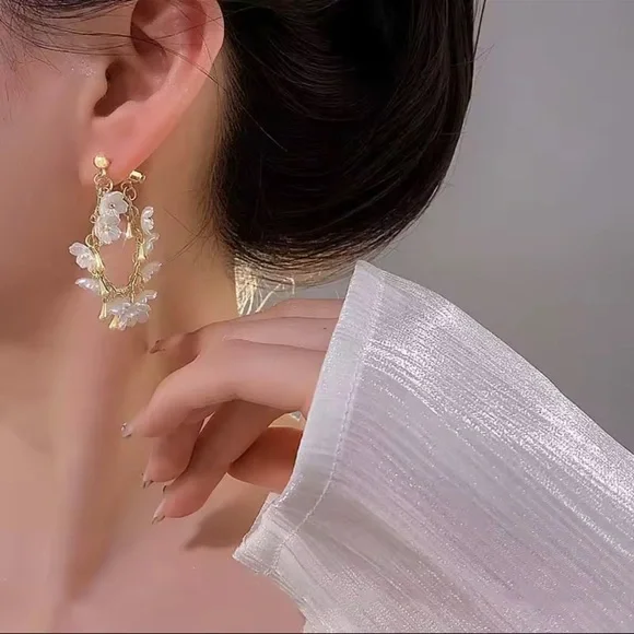 Pearl Jewelry Beautiful earrings - Picture 7 of 11